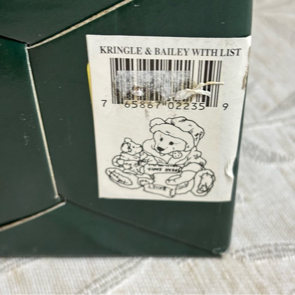 Boyd’s Bears Kringle & Bailey With List 1993 Marked 21E/2679 In Original Box - Picture 2 of 10
